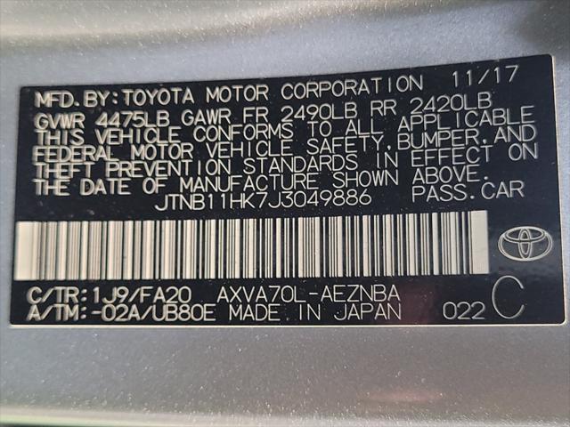 Photo of 2018 Celestial Silver Metallic Toyota Camry