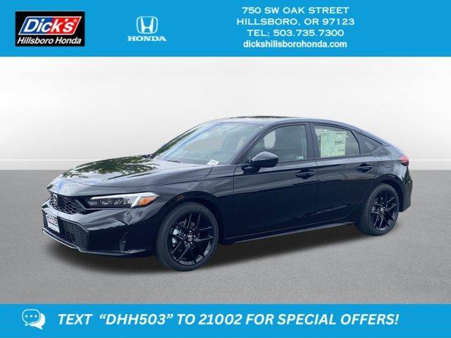 Photo of 2025 Crystal Black Pearl Honda Civic Hybrid