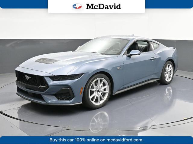 Photo of 2025 Vapor Blue Metallic Ford Mustang