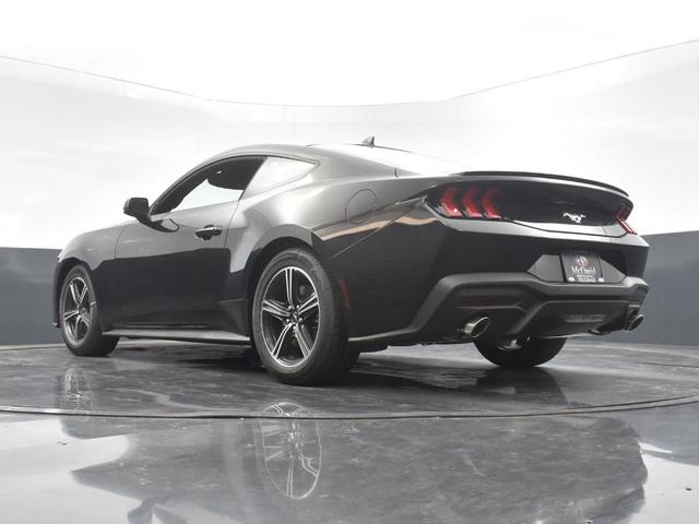 Photo of 2025 Shadow Black Ford Mustang