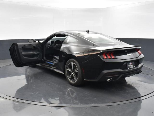 Photo of 2025 Shadow Black Ford Mustang