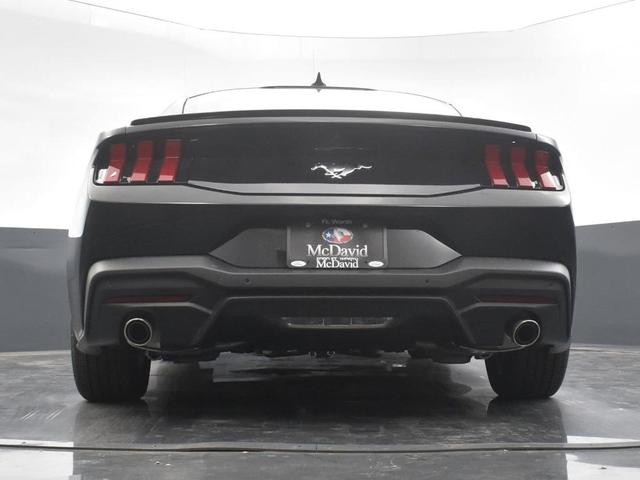 Photo of 2025 Shadow Black Ford Mustang