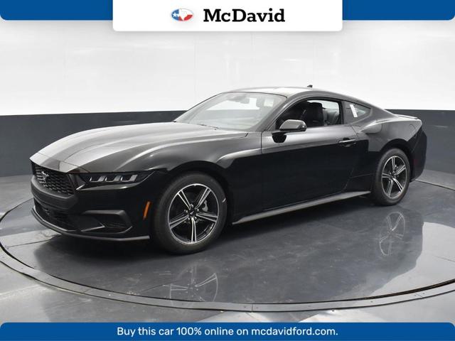 Photo of 2025 Shadow Black Ford Mustang