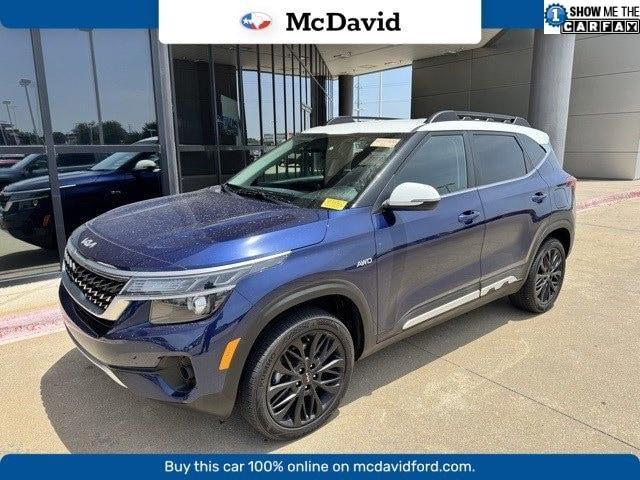 Photo of 2022 Neptune Blue Kia Seltos
