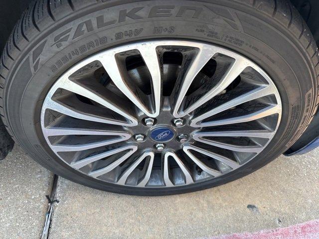 Photo of 2017 Lightning Blue Ford Fusion