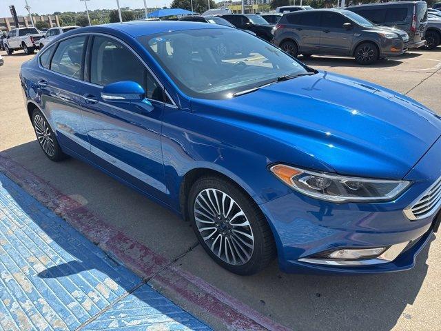 Photo of 2017 Lightning Blue Ford Fusion