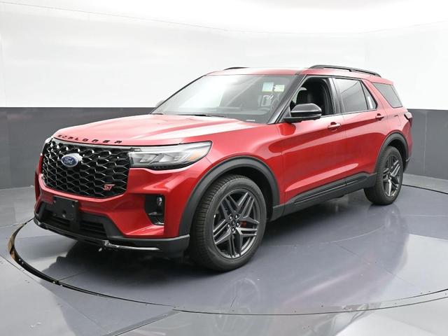 Photo of 2025 Rapid Red Metallic Tinted Clearcoat Ford Explorer