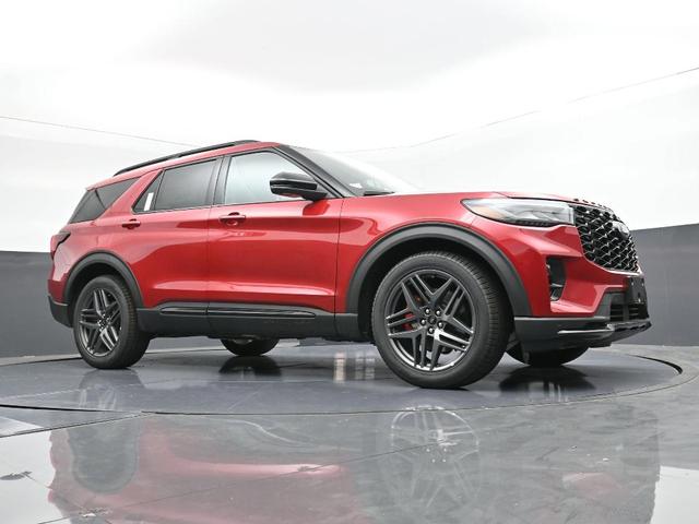 Photo of 2025 Rapid Red Metallic Tinted Clearcoat Ford Explorer