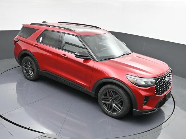 Photo of 2025 Rapid Red Metallic Tinted Clearcoat Ford Explorer