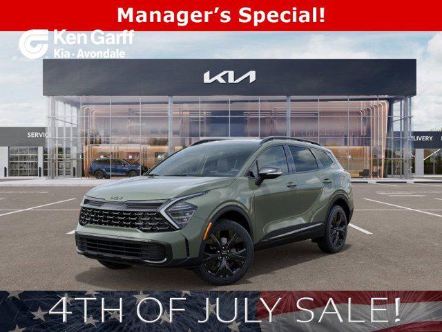 Photo of 2025 Jungle Green Kia Sportage