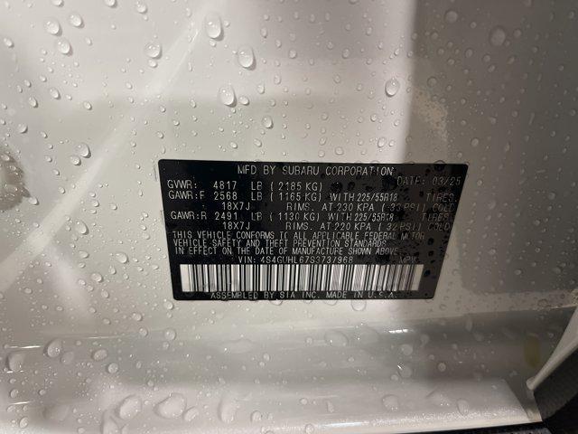 Photo of 2025 Crystal White Pearl Subaru Crosstrek
