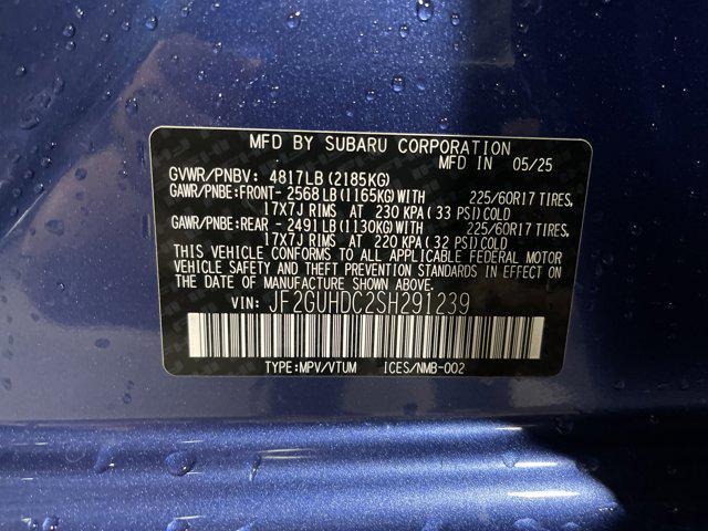 Photo of 2025 Daybreak Blue Pearl Subaru Crosstrek