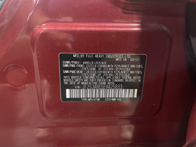 Photo of 2014 Venetian Red Pearl Subaru Forester