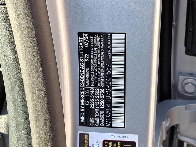 Photo of 2025 Cirrus Silver Metallic Mercedes-Benz C-Class