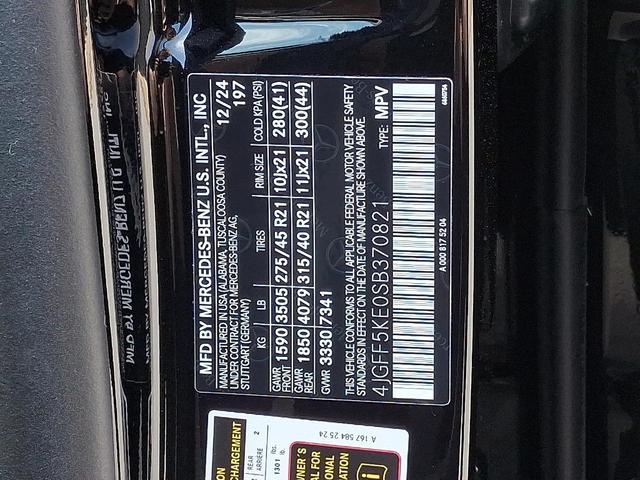 Photo of 2025 Obsidian Black Metallic Mercedes-Benz GLS 450