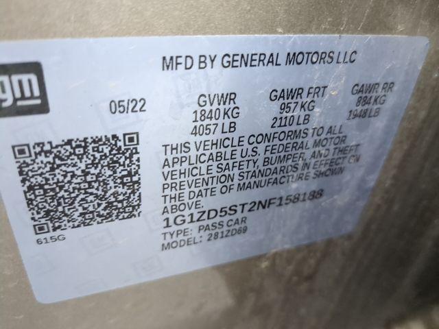 Photo of 2022 Mineral Gray Metallic Chevrolet Malibu