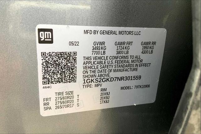 Photo of 2022 Satin Steel Metallic GMC Yukon XL