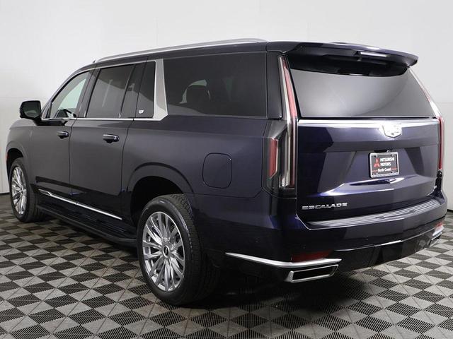 Photo of 2022 Dark Moon Blue Metallic Cadillac Escalade ESV