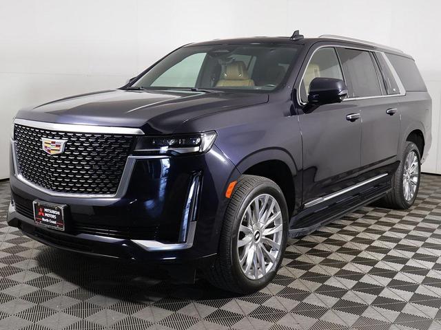 Photo of 2022 Dark Moon Blue Metallic Cadillac Escalade ESV