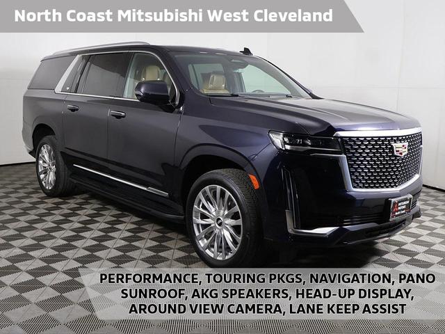 Photo of 2022 Dark Moon Blue Metallic Cadillac Escalade ESV
