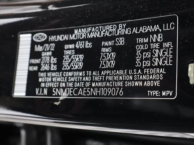 Photo of 2022 Phantom Black Hyundai TUCSON