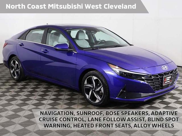 Photo of 2023 Intense Blue Hyundai ELANTRA