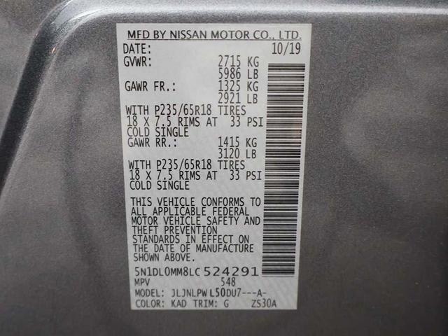 Photo of 2020 Graphite Shadow INFINITI QX60