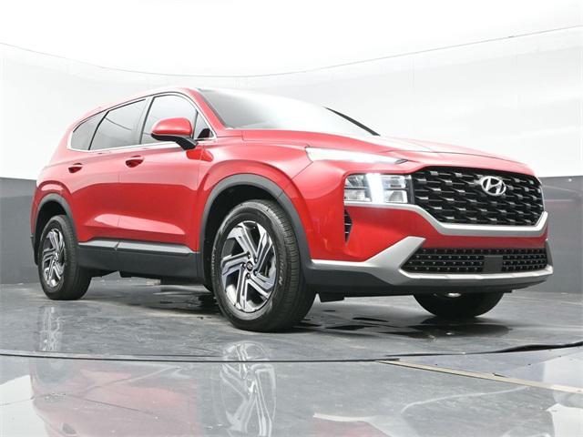 Photo of 2023 Calypso Red Hyundai SANTA FE