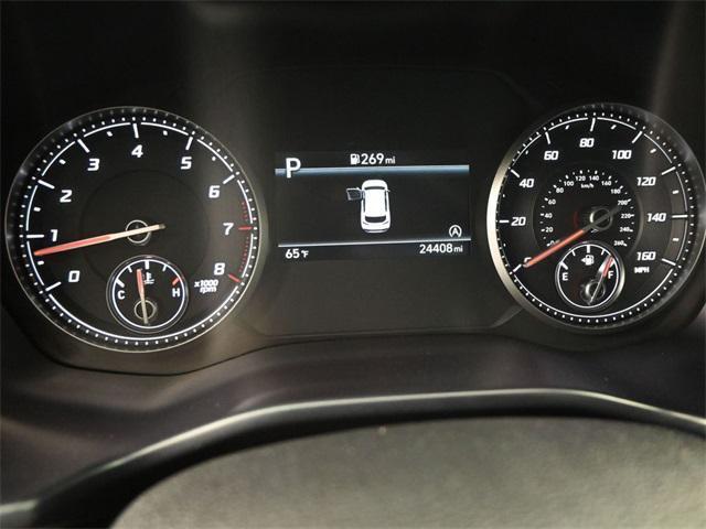 Photo of 2023 Calypso Red Hyundai SANTA FE