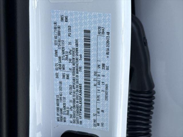 Photo of 2025 Oxford White Ford F-150