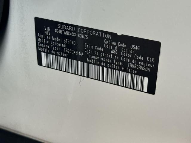 Photo of 2025 Crystal White Pearl Subaru Outback