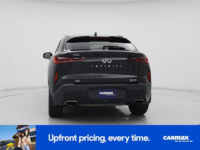 Photo of 2022 Black INFINITI QX55