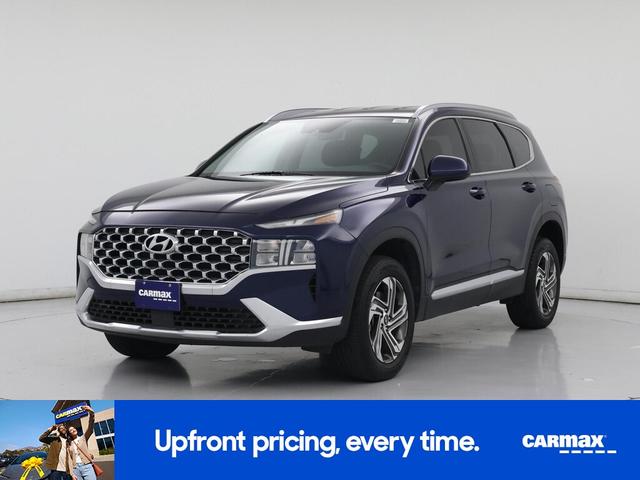 Photo of 2022 Blue Hyundai SANTA FE