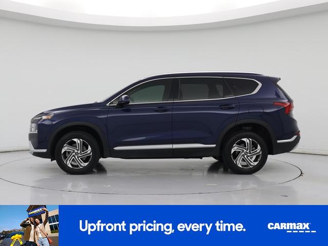 Photo of 2022 Blue Hyundai SANTA FE