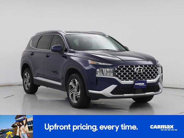 Photo of 2022 Blue Hyundai SANTA FE