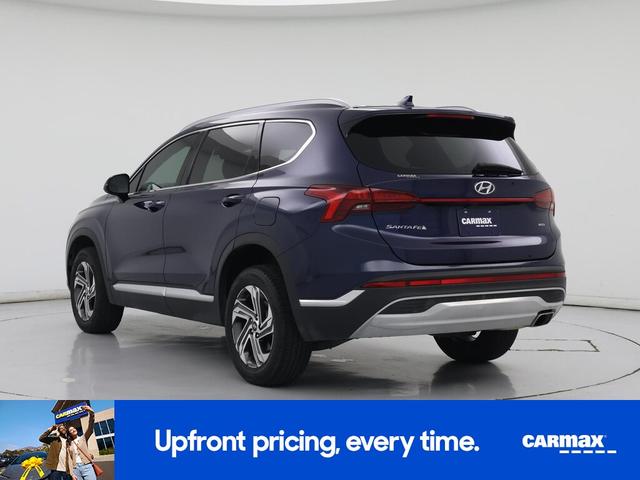 Photo of 2022 Blue Hyundai SANTA FE