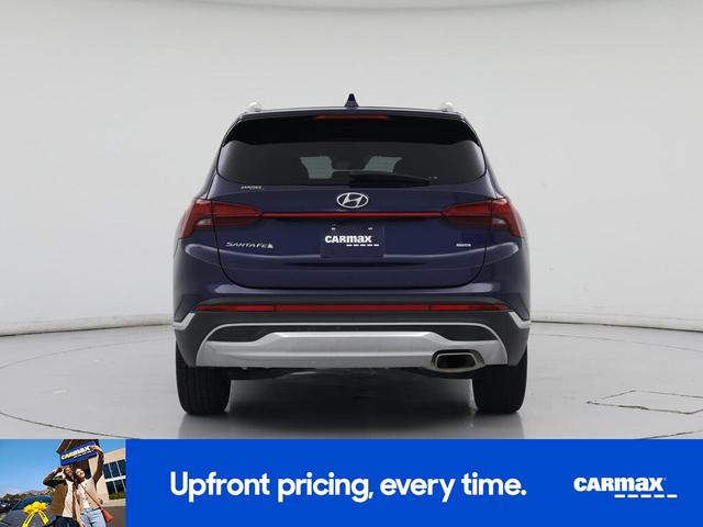 Photo of 2022 Blue Hyundai SANTA FE