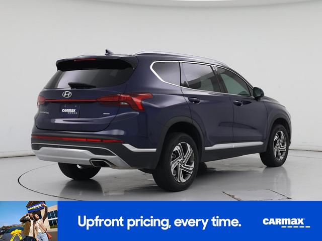 Photo of 2022 Blue Hyundai SANTA FE