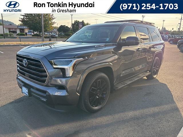 Photo of 2024 Magnetic Gray Metallic Toyota Sequoia