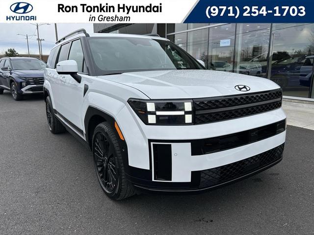 Photo of 2025 White Hyundai SANTA FE HEV