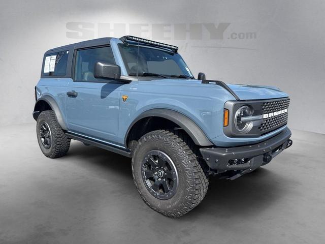 Photo of 2023 Azure Gray Metallic Tri-Coat Ford Bronco