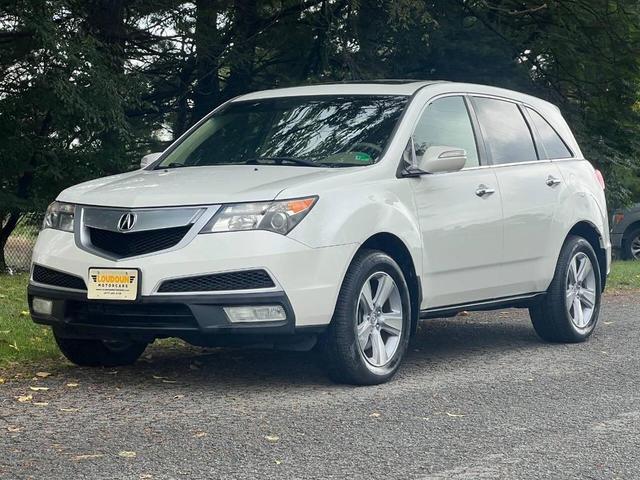 Photo of 2011 Aspen White Pearl Acura MDX