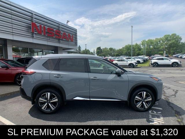 Photo of 2022 Boulder Gray Nissan Rogue