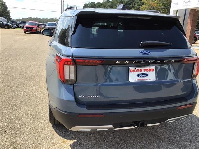 Photo of 2025 Vapor Blue Ford Explorer