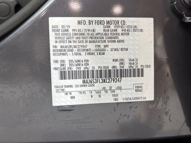 Photo of 2019 Lightning Blue Metallic Ford EcoSport