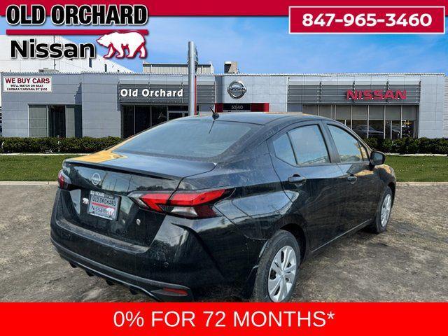 Photo of 2025 Super Black Metallic Nissan Versa