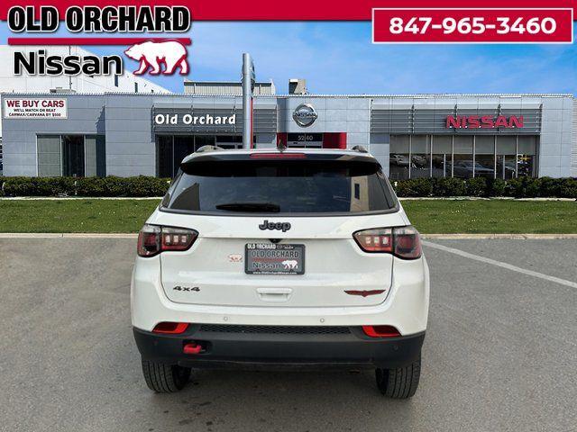 Photo of 2022 Bright White Clearcoat Jeep Compass