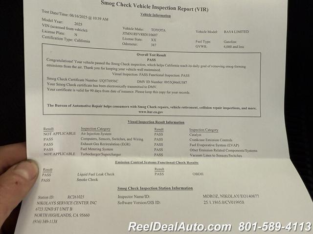 Photo of 2025 Midnight Black Metallic Toyota RAV4