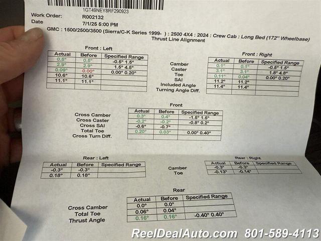 Photo of 2024 Summit White GMC Sierra 2500