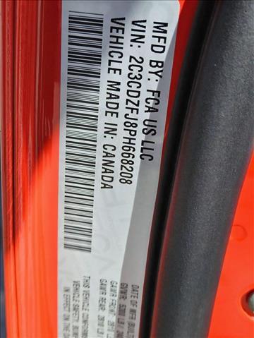 Photo of 2023 Go Mango Dodge Challenger
